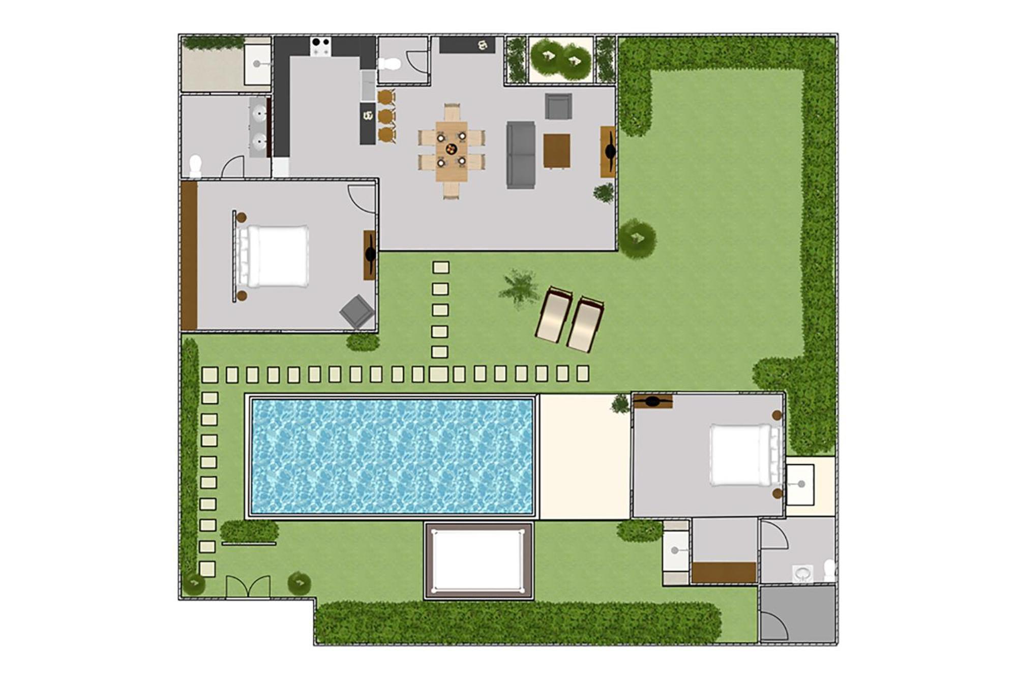 Villa Tiga Mangga By Optimum Bali Villas Seminyak  Bagian luar foto